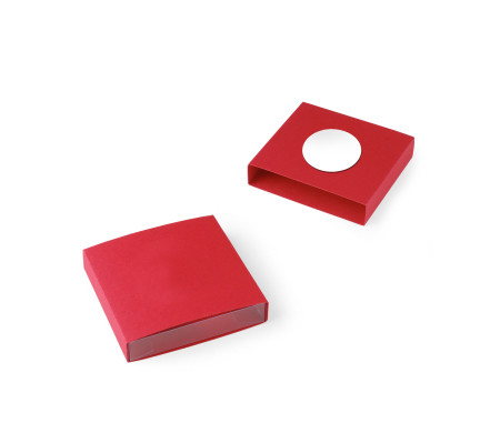 Box for Sweets with an Original Die Cut Figure 