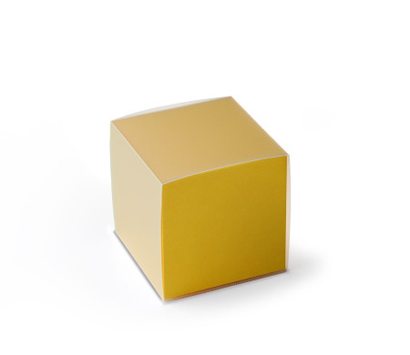 Cardboard Box for Small Gifts, Shaped like a Cube