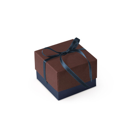 Graziosa Scatola Regalo con Coperchio e Fiocco Decorativo 