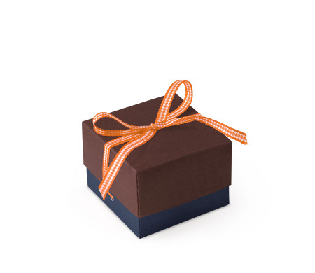 Schöne Geschenkbox mit Deckel und Schleife