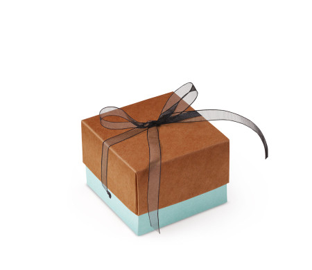 Bonita Caja Regalo con Tapa y Lazo Decorativo