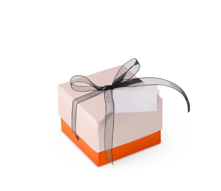 Pretty Gift Box with Lid and Decorative Bow