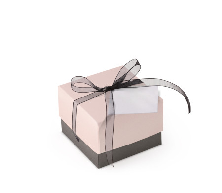 Schöne Geschenkbox mit Deckel und Schleife