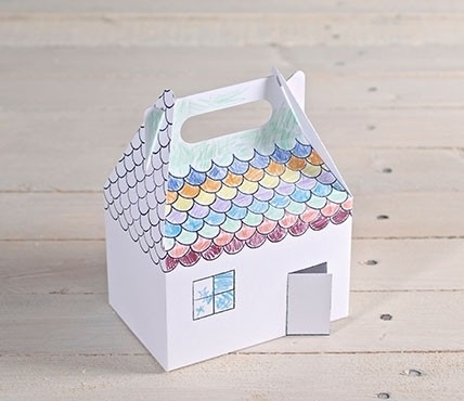 Colour-in gift boxes