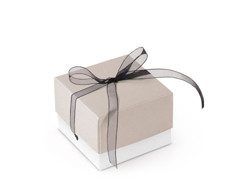 Schöne Geschenkbox mit Deckel und Schleife
