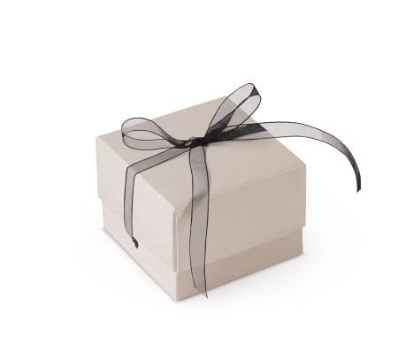 Schöne Geschenkbox mit Deckel und Schleife