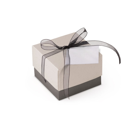 Bonita Caja Regalo con Tapa y Lazo Decorativo