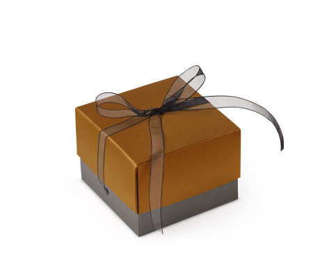 Bonita Caja Regalo con Tapa y Lazo Decorativo