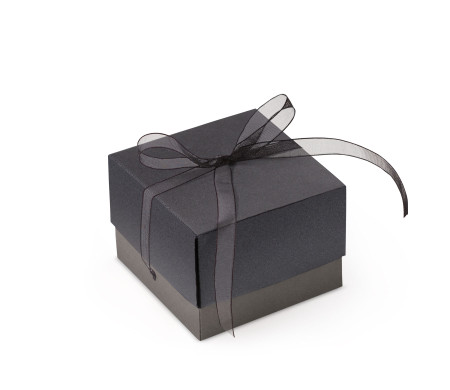 Schöne Geschenkbox mit Deckel und Schleife