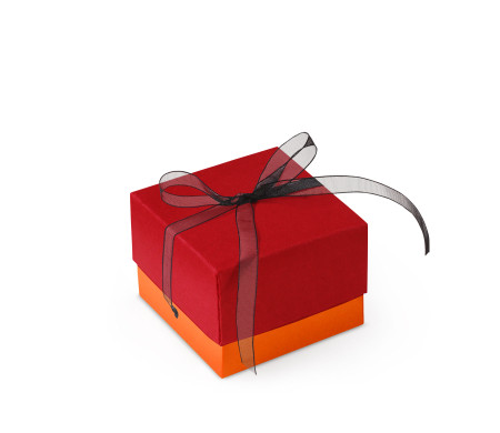 Pretty Gift Box with Lid and Decorative Bow