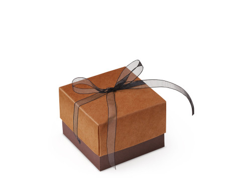 Bonita Caja Regalo con Tapa y Lazo Decorativo