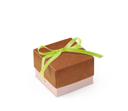 Pretty Gift Box with Lid and Decorative Bow