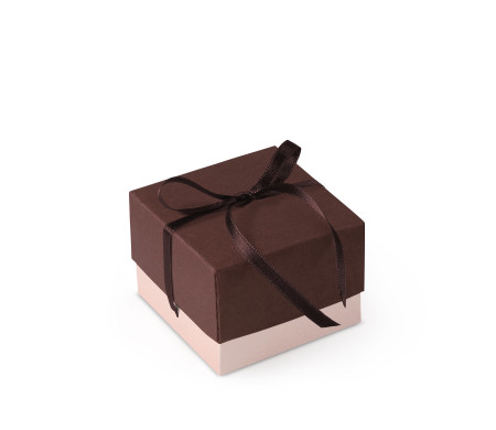 Graziosa Scatola Regalo con Coperchio e Fiocco Decorativo 