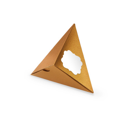 Caja Regalo Triangular para Joyería y Tiendas