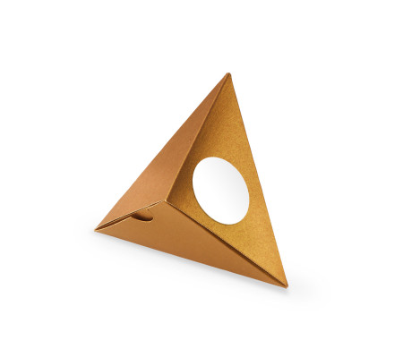 Caja Regalo Triangular para Joyería y Tiendas