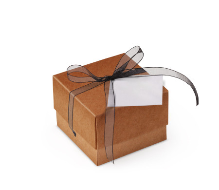 Pretty Gift Box with Lid and Decorative Bow