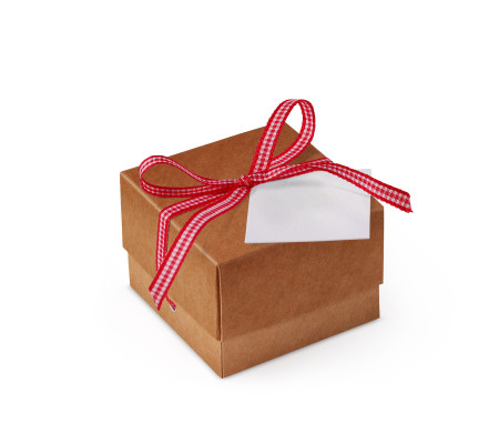 Pretty Gift Box with Lid and Decorative Bow