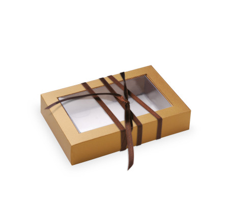 Boîte en Plastique Transparente pour Chocolats et Bonbons