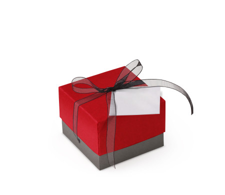 Bonita Caja Regalo con Tapa y Lazo Decorativo