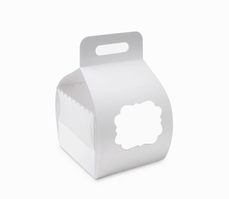 Box for Cakes and Pies, with a Handle and Lid