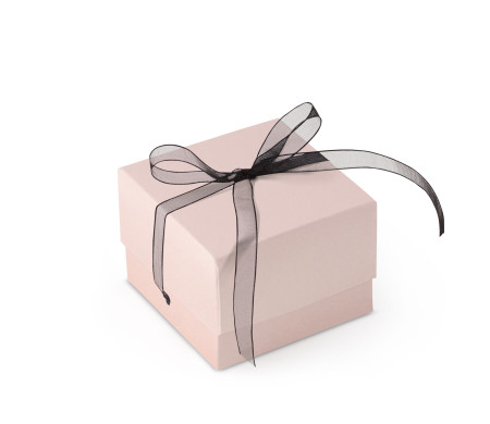 Graziosa Scatola Regalo con Coperchio e Fiocco Decorativo 
