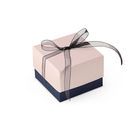 Schöne Geschenkbox mit Deckel und Schleife