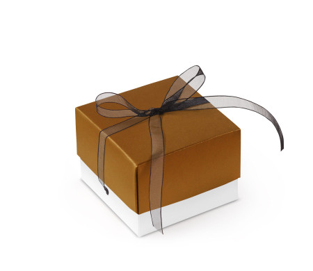 Bonita Caja Regalo con Tapa y Lazo Decorativo