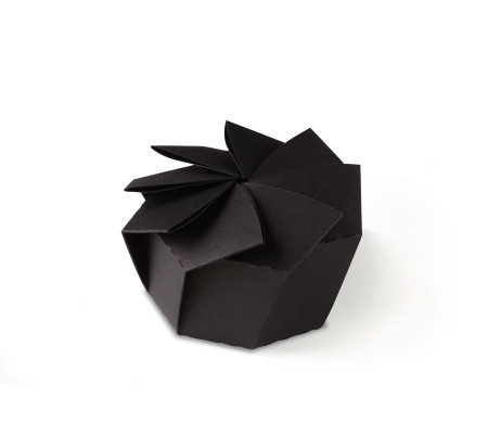 Boîte Cadeau Originale avec Plis en Forme de Fleur