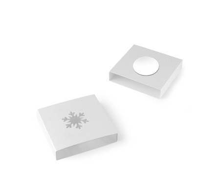Box for Sweets with an Original Die Cut Figure 