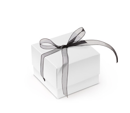 Graziosa Scatola Regalo con Coperchio e Fiocco Decorativo 