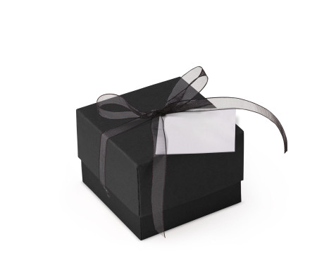 Schöne Geschenkbox mit Deckel und Schleife