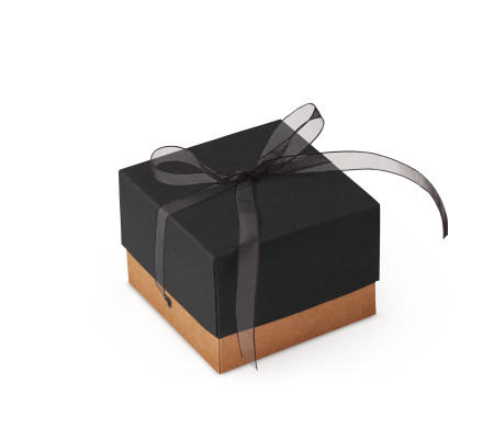 Schöne Geschenkbox mit Deckel und Schleife