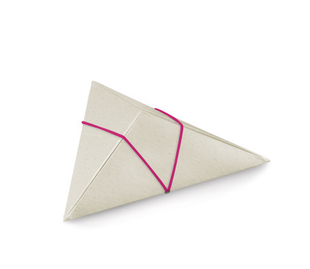 Caja Triangular de Cartón
