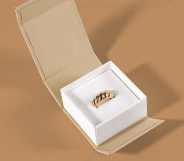Caja joyería premium para anillos