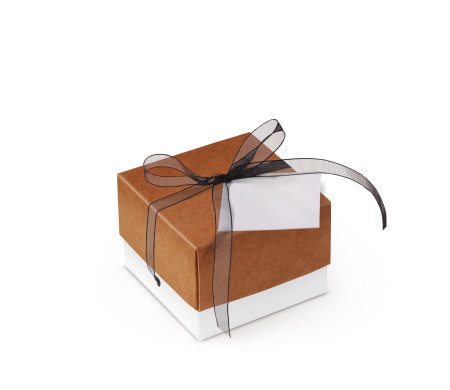 Bonita Caja Regalo con Tapa y Lazo Decorativo