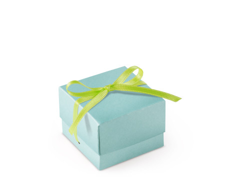 Schöne Geschenkbox mit Deckel und Schleife