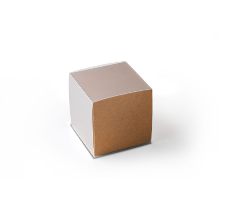 Cardboard Box for Small Gifts, Shaped like a Cube