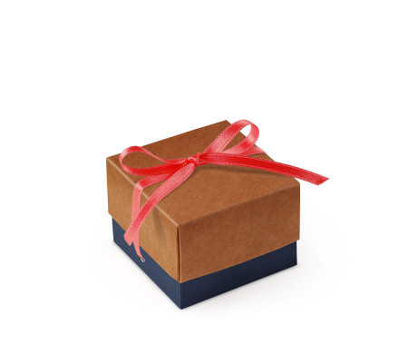 Pretty Gift Box with Lid and Decorative Bow