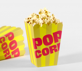 Popcorn-Schachtel für Feiern