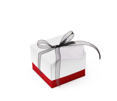 Bonita Caja Regalo con Tapa y Lazo Decorativo
