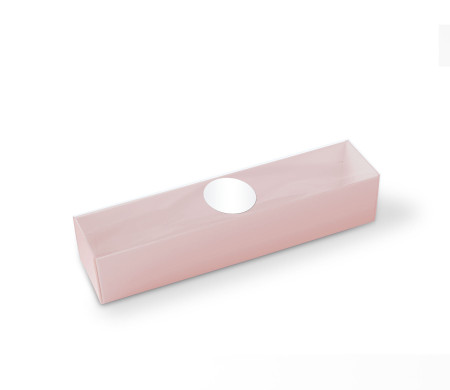 Caja para Macarons con Faja transparente