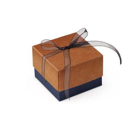 Schöne Geschenkbox mit Deckel und Schleife