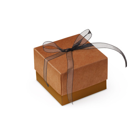 Pretty Gift Box with Lid and Decorative Bow