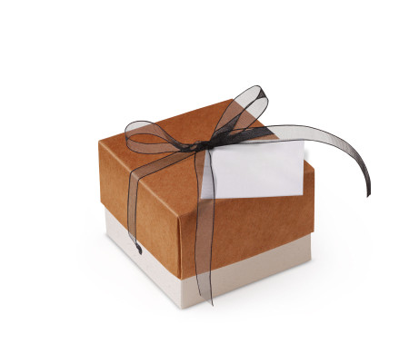 Pretty Gift Box with Lid and Decorative Bow