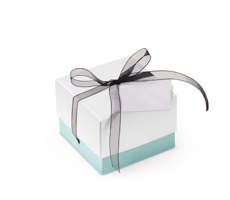 Schöne Geschenkbox mit Deckel und Schleife
