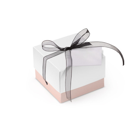 Jolie Boîte Cadeau avec Fermeture et Noeud Décoratif