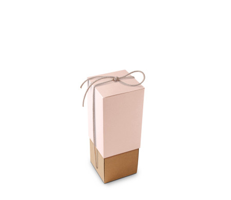 Kartonschachtel für Flaschen, ideal für Geschenke.
