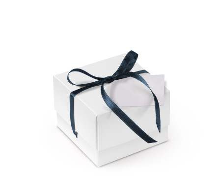 Graziosa Scatola Regalo con Coperchio e Fiocco Decorativo 