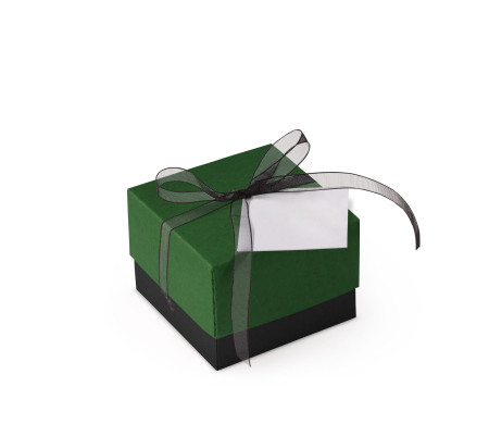 Schöne Geschenkbox mit Deckel und Schleife