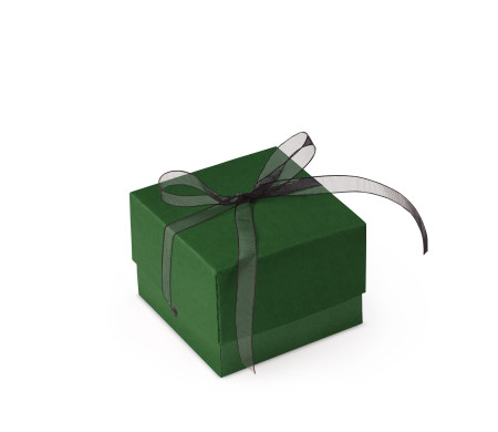 Graziosa Scatola Regalo con Coperchio e Fiocco Decorativo 